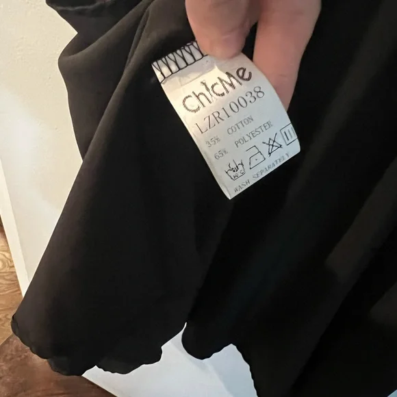 Black Midi Dress - Picture 4 of 7